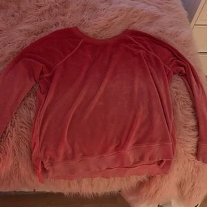 American eagle terry cloth sweater